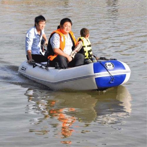 浏阳公园游玩充气漂流船